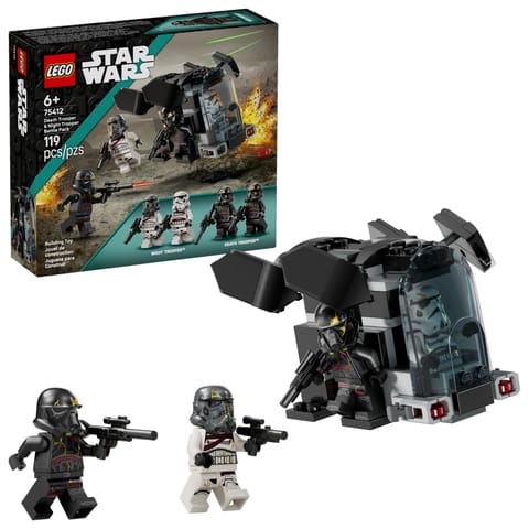 ⁨LEGO STAR WARS Szturmowiec Śmierci i nocny szturmowiec — zestaw bitewny 75412⁩ w sklepie Wasserman.eu