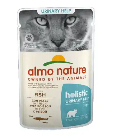 ⁨Almo Nature Functional Urinary Support mit Fisch - Nassfutter für Katzen - 70 g⁩ im Wasserman.eu