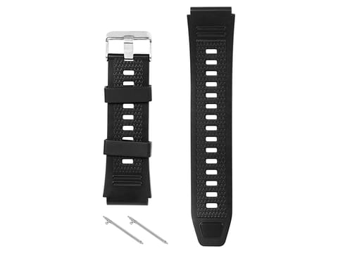 ⁨Pasek do samartwatch BLOW X18 X19 X21 czarny silikonowy V2⁩ w sklepie Wasserman.eu