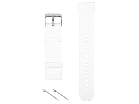 ⁨Pasek do samartwatch BLOW X18 X19 X21 biały silikonowy⁩ w sklepie Wasserman.eu