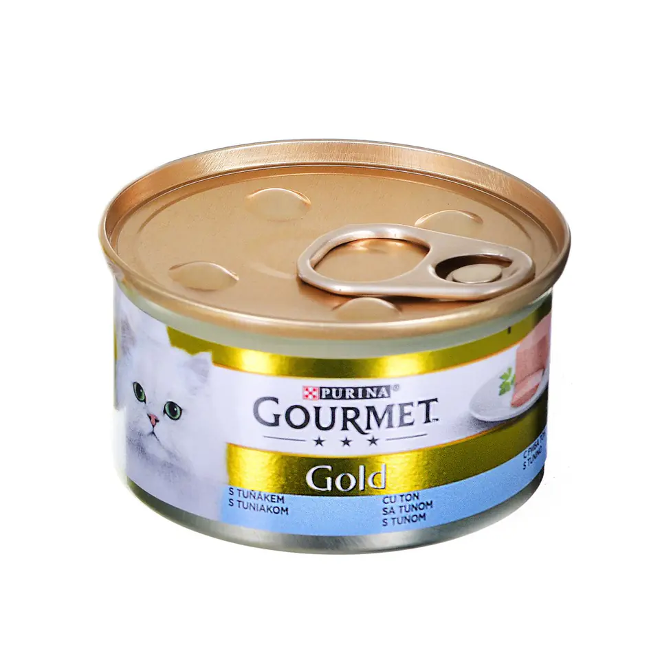 ⁨GOURMET GOLD - mus z tuńczykiem 85g⁩ w sklepie Wasserman.eu