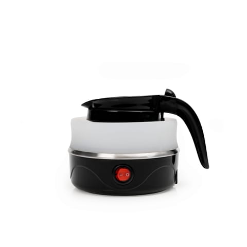 ⁨PLATINET ELECTRIC KETTLE CZAJNIK ELEKTRYCZNY 0,6L 600W FOLDABLE SILICONE BLACK [46061]⁩ w sklepie Wasserman.eu