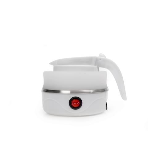 ⁨PLATINET ELECTRIC KETTLE CZAJNIK ELEKTRYCZNY 0,6L 600W FOLDABLE SILICONE WHITE [46060]⁩ w sklepie Wasserman.eu