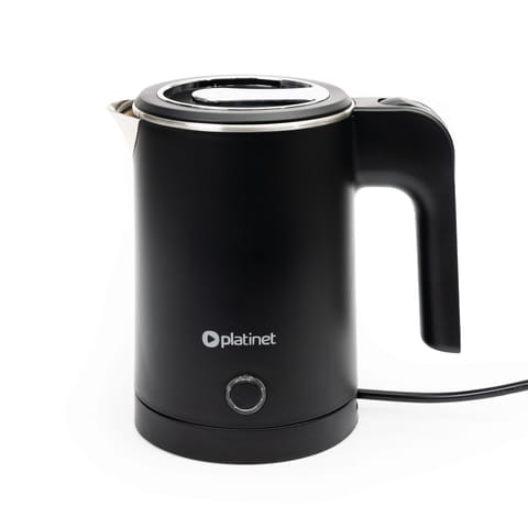 ⁨PLATINET ELECTRIC KETTLE CZAJNIK ELEKTRYCZNY 0,6L 600W COPPER BLACK [46057]⁩ w sklepie Wasserman.eu