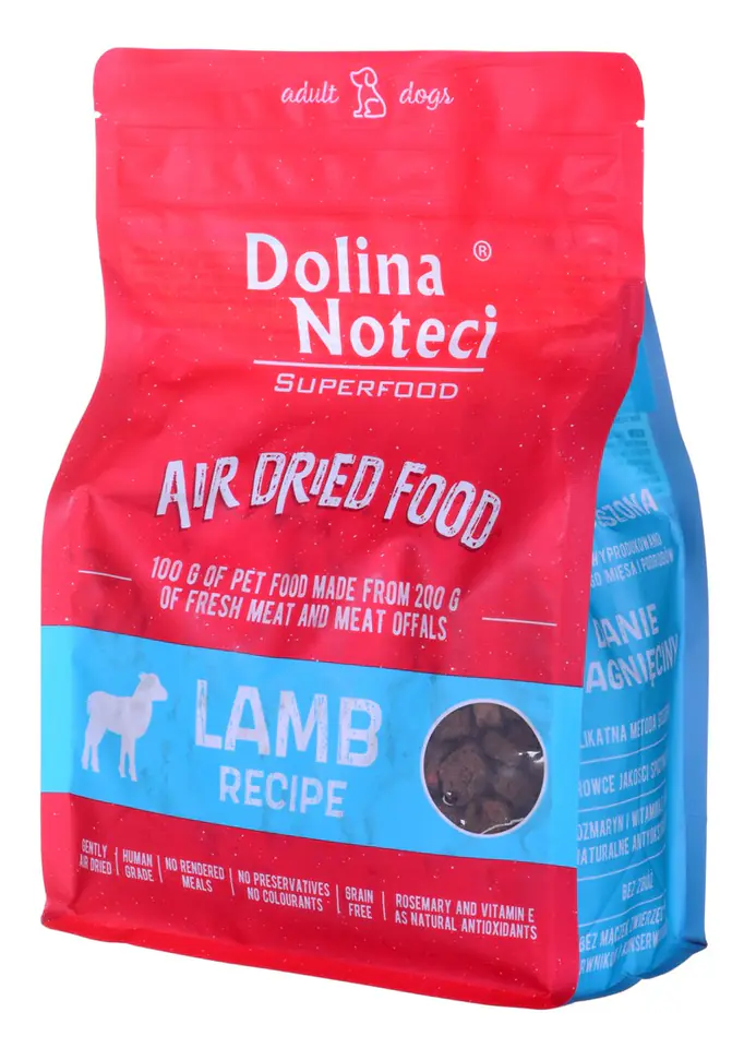 ⁨DOLINA NOTECI Superfood Lamb Dish - Dried dog food - 1 kg⁩ at Wasserman.eu