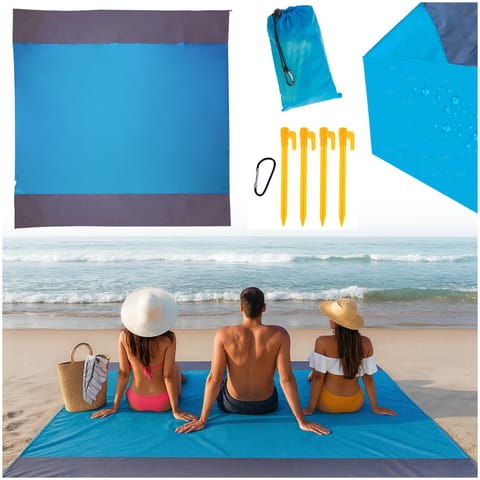 Beach mat camping blanket waterproof 210X200 at Wasserman.eu
