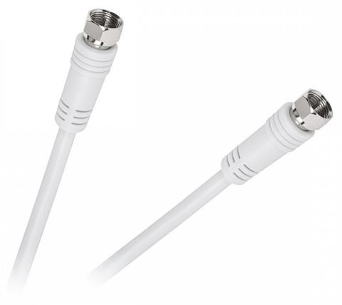 ⁨Kabel antenowy wtyk F - wtyk F 3 metry⁩ w sklepie Wasserman.eu