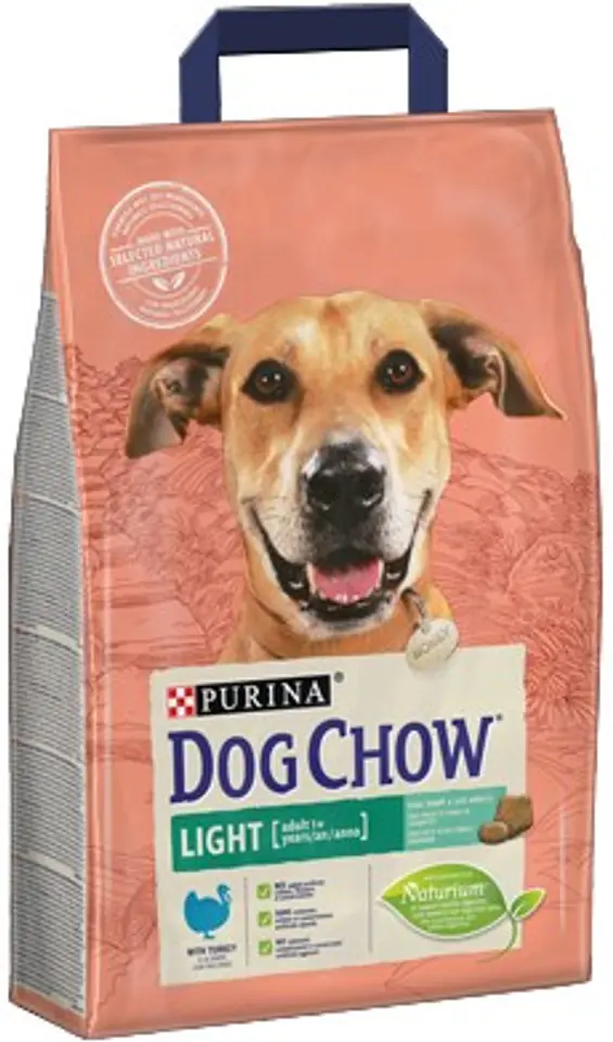 ⁨PURINA DOG CHOW Light 2,5kg - sucha karma dla psa⁩ w sklepie Wasserman.eu