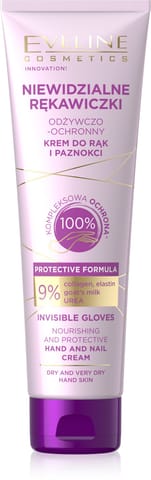 ⁨EVELINE  Niewidzialne Rękawiczki Krem do rąk i paznokci odżywczo-ochronny 75 ml⁩ w sklepie Wasserman.eu