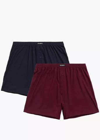 ⁨BOKSERKI ATLANTIC 2MBX-054 WL25 CAB/GRA (kolor cabernet - granat, rozmiar XXL)⁩ w sklepie Wasserman.eu
