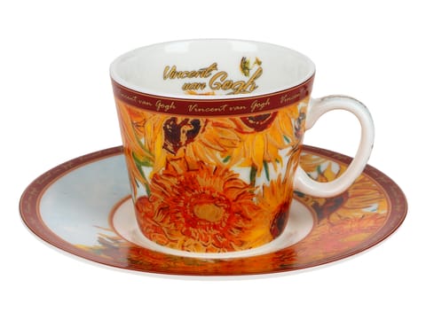 ⁨Filiżanka espresso - V. Van Gogh, Słoneczniki (CARMANI)⁩ w sklepie Wasserman.eu
