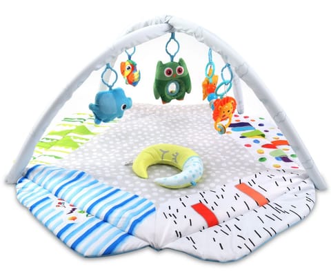 ⁨TinyMini JL633-1A Mata edukacyjna 2w1 Świat Maluszka⁩ w sklepie Wasserman.eu