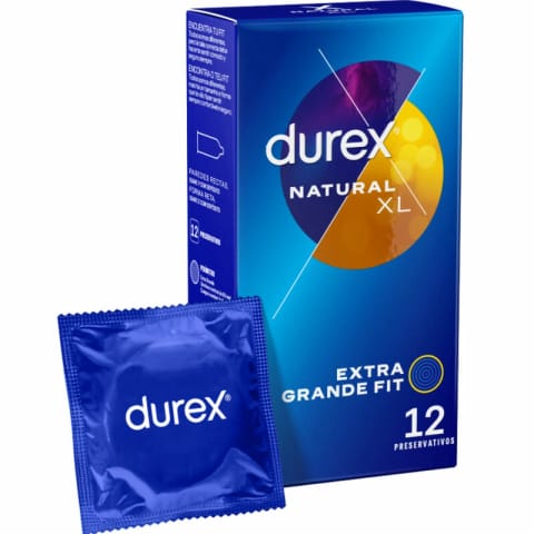 ⁨Durex Natural XL 12 szt. prezerwatywy powiększony rozmiar lateks⁩ w sklepie Wasserman.eu