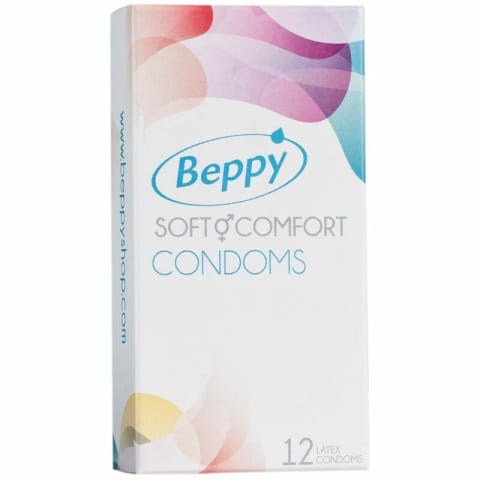 ⁨Beppy Comfort Lubricated 12 szt. prezerwatywy powiększony rozmiar⁩ w sklepie Wasserman.eu