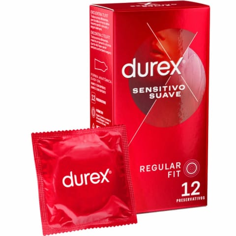 ⁨Durex Sensitive Soft 12 szt. cienkie, komfortowe prezerwatywy 56 mm⁩ w sklepie Wasserman.eu