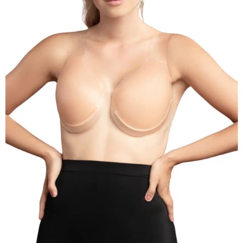 ⁨Bye Bra Sculpting Silikonowe Podnośniki Biustu Cup C z Przezroczystym Paskiem⁩ w sklepie Wasserman.eu