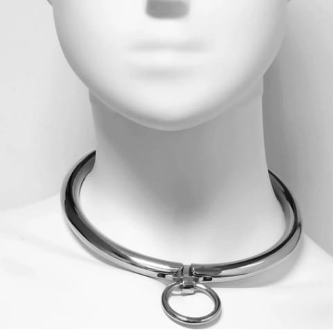 ⁨Metal Hard - naszyjnik metalowy z zamknięciem 13,5 cm stal nierdzewna⁩ w sklepie Wasserman.eu