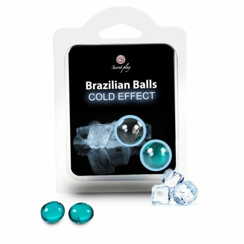 ⁨Secret Play Brazylijskie Kulki Chłodzące 2 szt. efekt Cool Intymny⁩ w sklepie Wasserman.eu