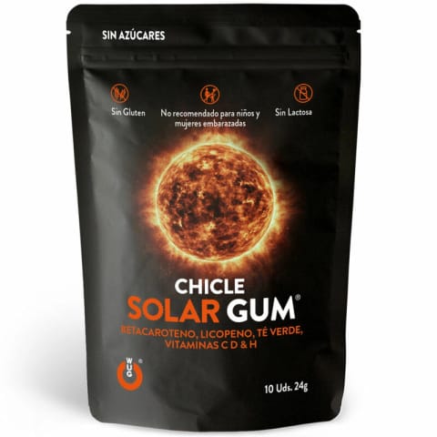 ⁨WUG Gum Solar - Guma do żucia z betakarotenem i witaminami, 10 szt.⁩ w sklepie Wasserman.eu