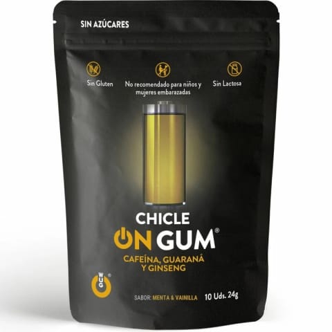 ⁨WUG GUM Żeń-szeń Guarana Kofeina Guma Energetyczna 10 szt.⁩ w sklepie Wasserman.eu