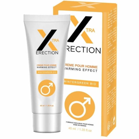 ⁨RUF X Erection krem intymny z efektem rozgrzewającym 40 ml⁩ w sklepie Wasserman.eu