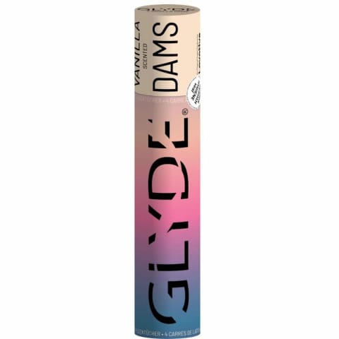⁨Glyde Sheer Glyde Bariera Lateksowa Waniliowa 4 sztuki 25x15 cm⁩ w sklepie Wasserman.eu