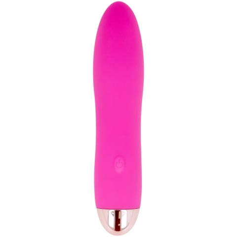 ⁨Dolce Vita Cztery Rożowe - Wibrator USB, silikonowy, 7 trybow, 13 cm⁩ w sklepie Wasserman.eu