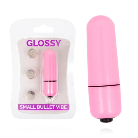 ⁨Glossy Brilliant Mini System Wibracyjny Głęboki Roż 58x18 mm Wodoodporny⁩ w sklepie Wasserman.eu