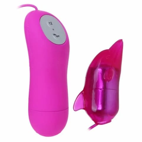 ⁨Baile Cute Secret Dolphin 12V - Kompaktowy model liliowy, wodoodporny⁩ w sklepie Wasserman.eu