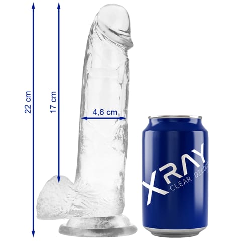 ⁨XRAY X Ray Clear - przezroczysty model anatomiczny z kulkami 22 cm⁩ w sklepie Wasserman.eu