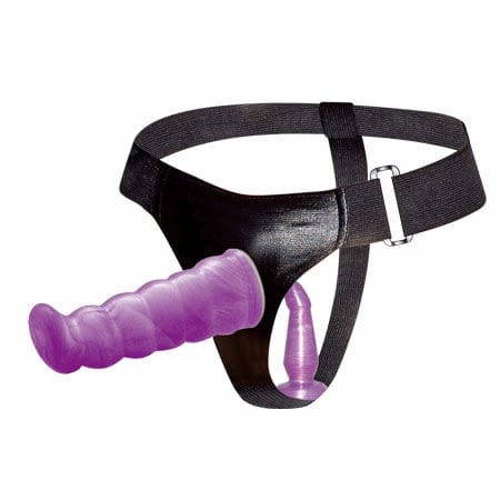 ⁨Baile GPoint 17 cm - Liliowa uprząż z podwojną funkcją i regulacją⁩ w sklepie Wasserman.eu