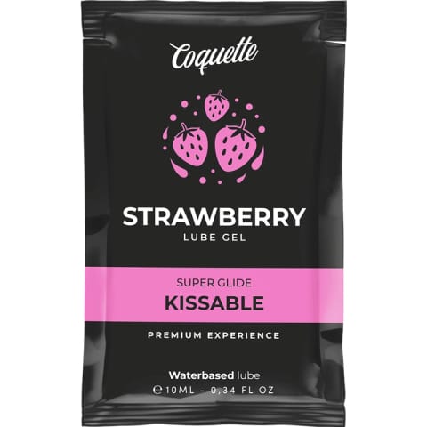 ⁨Coquette Chic Desire lubrykant wodny truskawkowy 10 ml mini opakowanie⁩ w sklepie Wasserman.eu