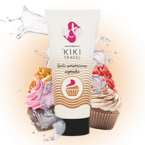 ⁨Kiki Travel Lubrykant Wodny Babeczkowy 50 ml Wegański Aloes⁩ w sklepie Wasserman.eu