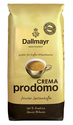 ⁨Coffee Beans Dallmayr Prodomo Crema 1000g 1 kg⁩ at Wasserman.eu