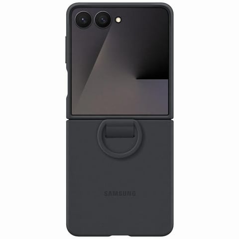 ⁨Etui Samsung Ring Case do Galaxy Z Flip7 czarny⁩ w sklepie Wasserman.eu
