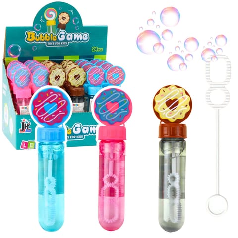 ⁨Bańki Mydlane Donut Pączek 3 Otwory Do Baniek Mix Kolorów 30ml⁩ w sklepie Wasserman.eu