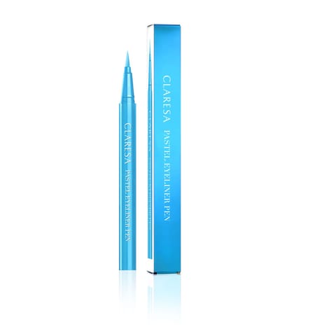 ⁨CLARESA Pastel Eyeliner Pen Pastelowy eyeliner w pisaku 01 Blue⁩ w sklepie Wasserman.eu