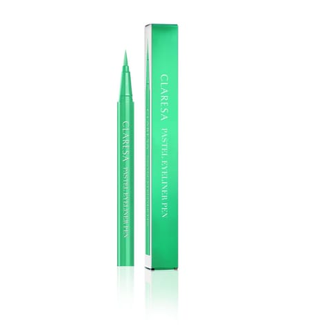 ⁨CLARESA Pastel Eyeliner Pen Pastelowy eyeliner w pisaku 03 Green⁩ w sklepie Wasserman.eu