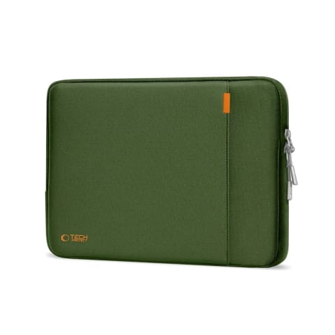 ⁨Etui Tech-Protect Defender Laptop 13-14" Army Green Pokrowiec⁩ w sklepie Wasserman.eu