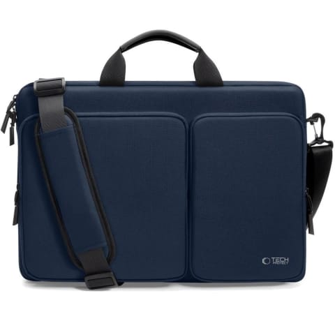 Torba Tech-Protect Defender Bag Laptop 17" Navy Blue z paskiem w sklepie Wasserman.eu
