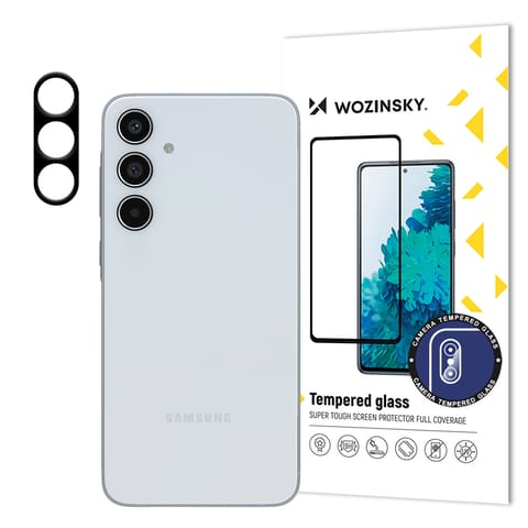 ⁨Szkło hartowane 9H na aparat do Samsung Galaxy A35 Full Camera Glass⁩ w sklepie Wasserman.eu