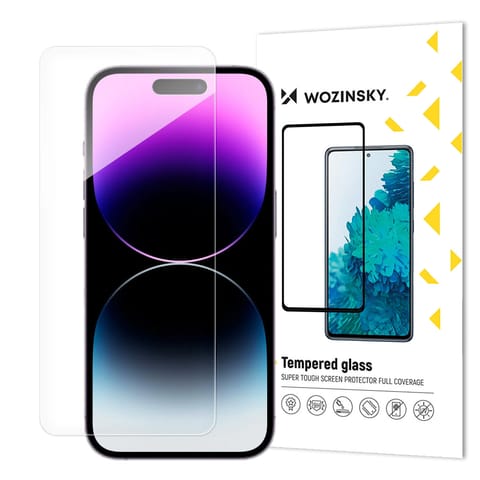 ⁨Szkło hartowane ochronne na iPhone 16 Plus Tempered Glass⁩ w sklepie Wasserman.eu