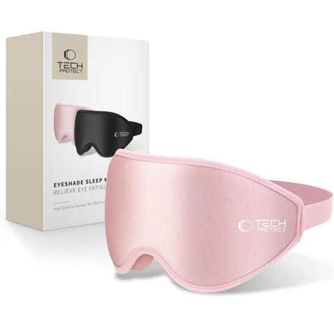 Maska do spania na oczy Eyeshade Sleep Mask - różowa w sklepie Wasserman.eu