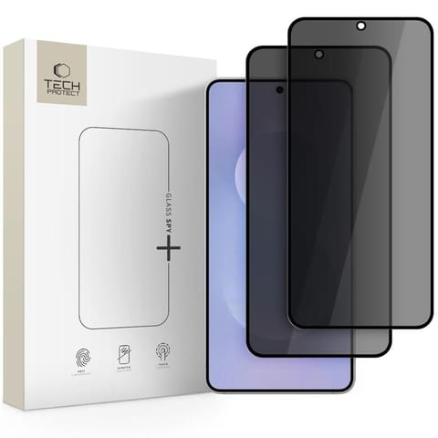 Szkło prywatyzujące na Samsung Galaxy S25 Edge Glass Spy+ - 2 szt. w sklepie Wasserman.eu