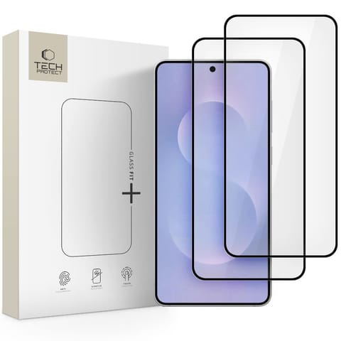 ⁨Szkło hartowane na Samsung Galaxy S25 Edge Glass Fit+ - 2 szt.⁩ w sklepie Wasserman.eu