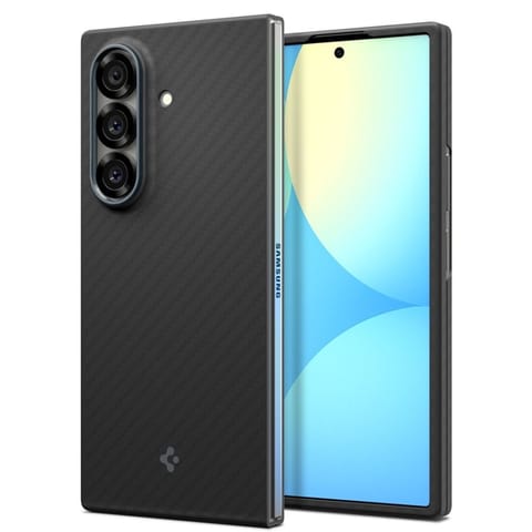 ⁨Spigen Airskin Aramid - Etui do Samsung Galaxy Z Fold 7 (Black)⁩ w sklepie Wasserman.eu