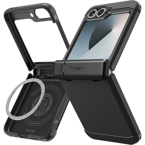 Spigen Tough Armor Pro Mag MagSafe - Etui do Samsung Galaxy Z Flip 6 / 7 FE (Black) w sklepie Wasserman.eu