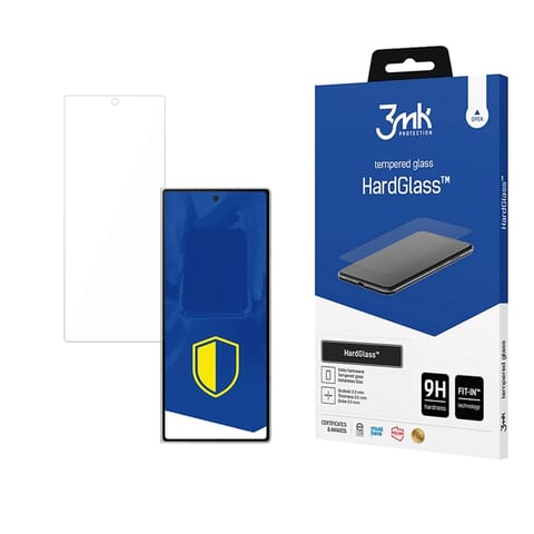 ⁨3mk HardGlass - Szkło hartowane do Samsung Galaxy Z Fold 7 (front)⁩ w sklepie Wasserman.eu