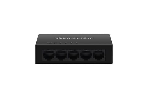 ⁨Lanview Unmanaged 5 port Switch⁩ w sklepie Wasserman.eu