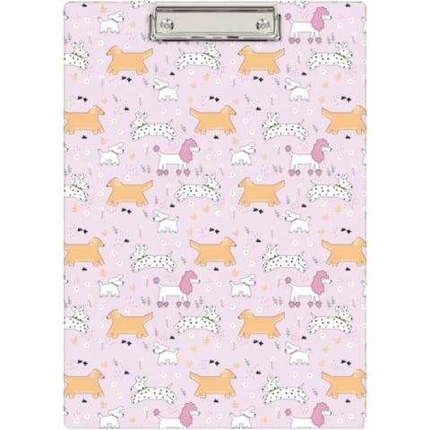⁨Deska z klipem A4 z nadrukiem PUPPIES KHN-01-36 BIURFOL⁩ w sklepie Wasserman.eu